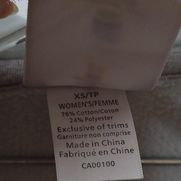 HBC Hudson's Bay Vancouver 2010 Olympics Ice Blue and Grey Hoodie Women's XS - Picture 9 of 13